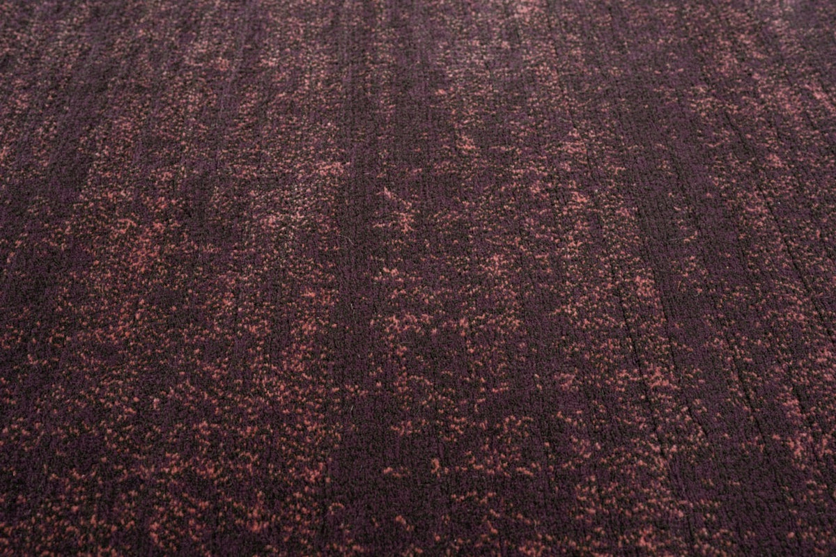 Kurzflorteppich Aubergine Tapison Home Torino, Detail