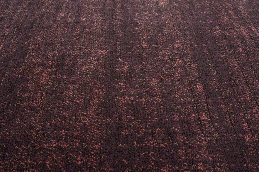 Kurzflorteppich Aubergine Tapison Home Torino, Detail