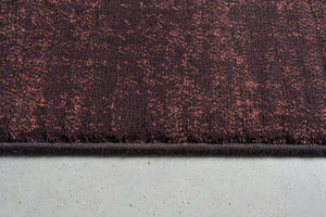Kurzflorteppich Aubergine Tapison Home Torino, Detail