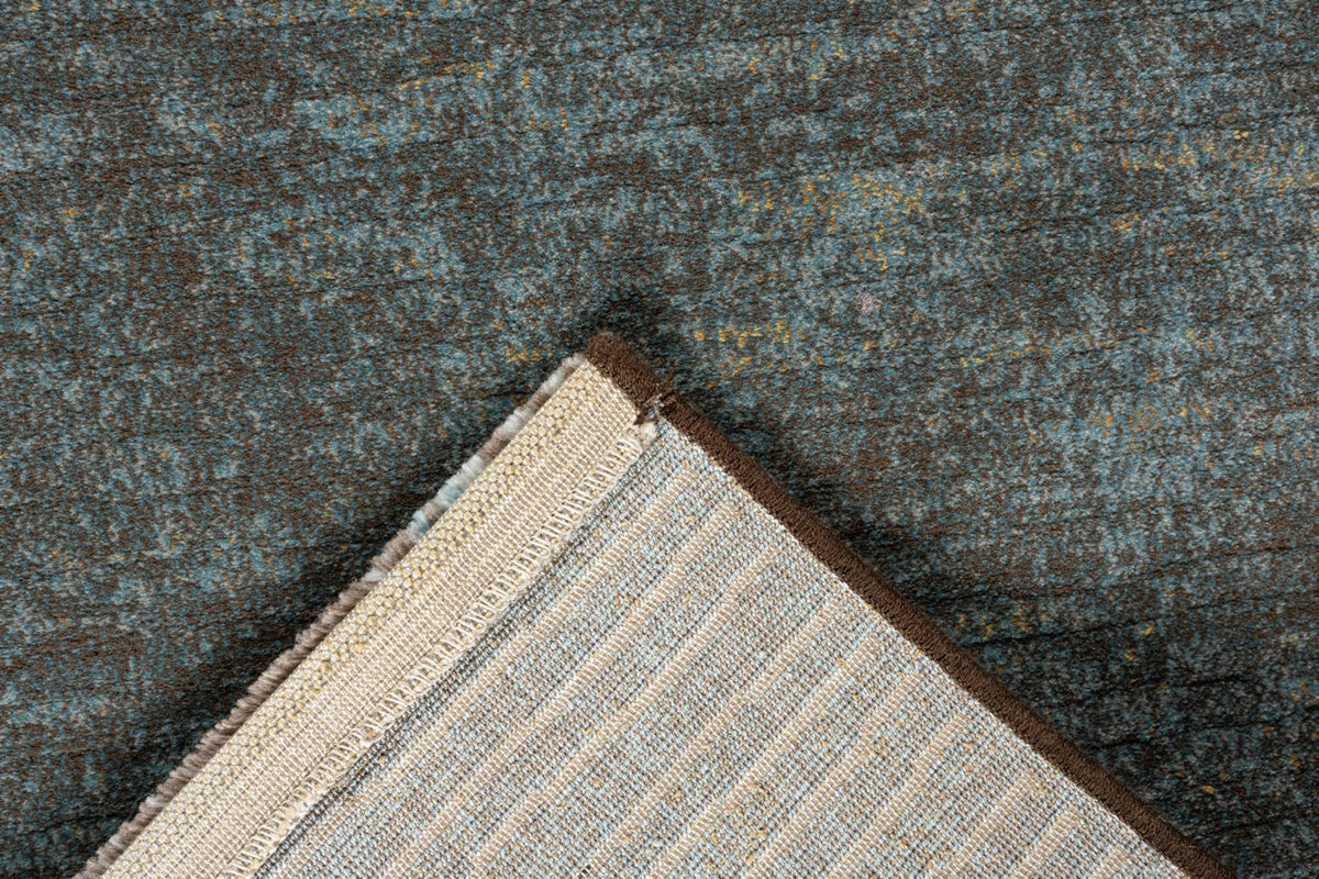 Teppich Petrol Braun Tapison Home Torino, Detail