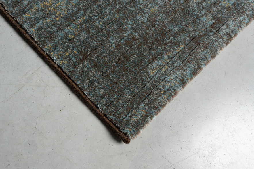 Teppich Petrol Braun Tapison Home Torino, Detail
