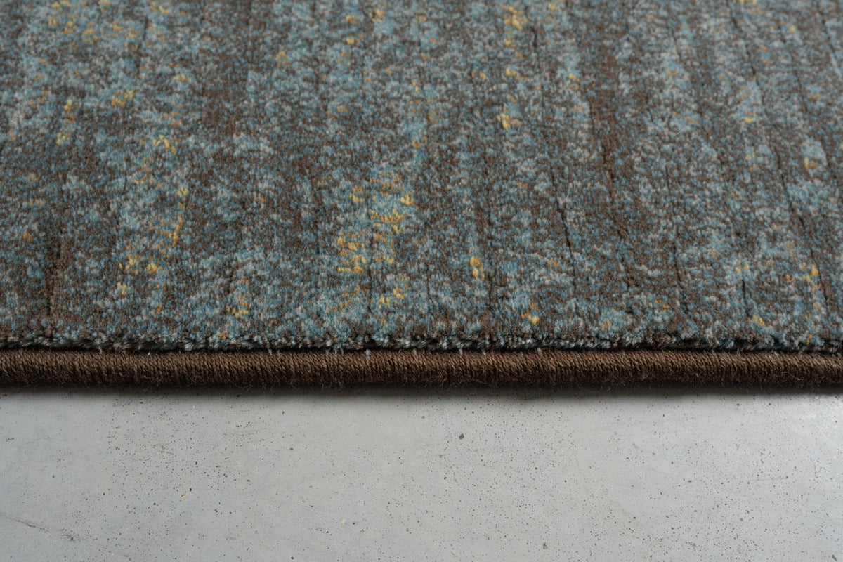 Teppich Petrol Braun Tapison Home Torino, Detail