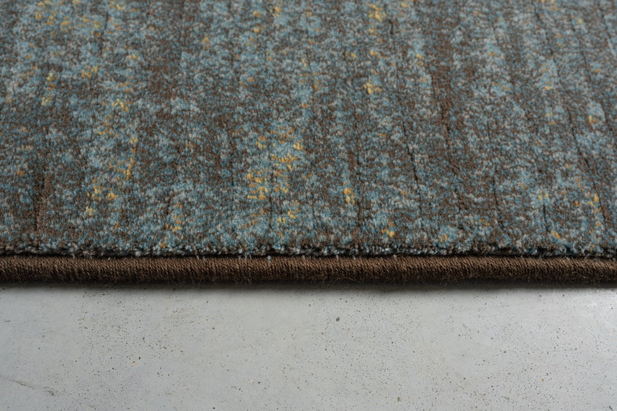 Teppich Petrol Braun Tapison Home Torino, Detail