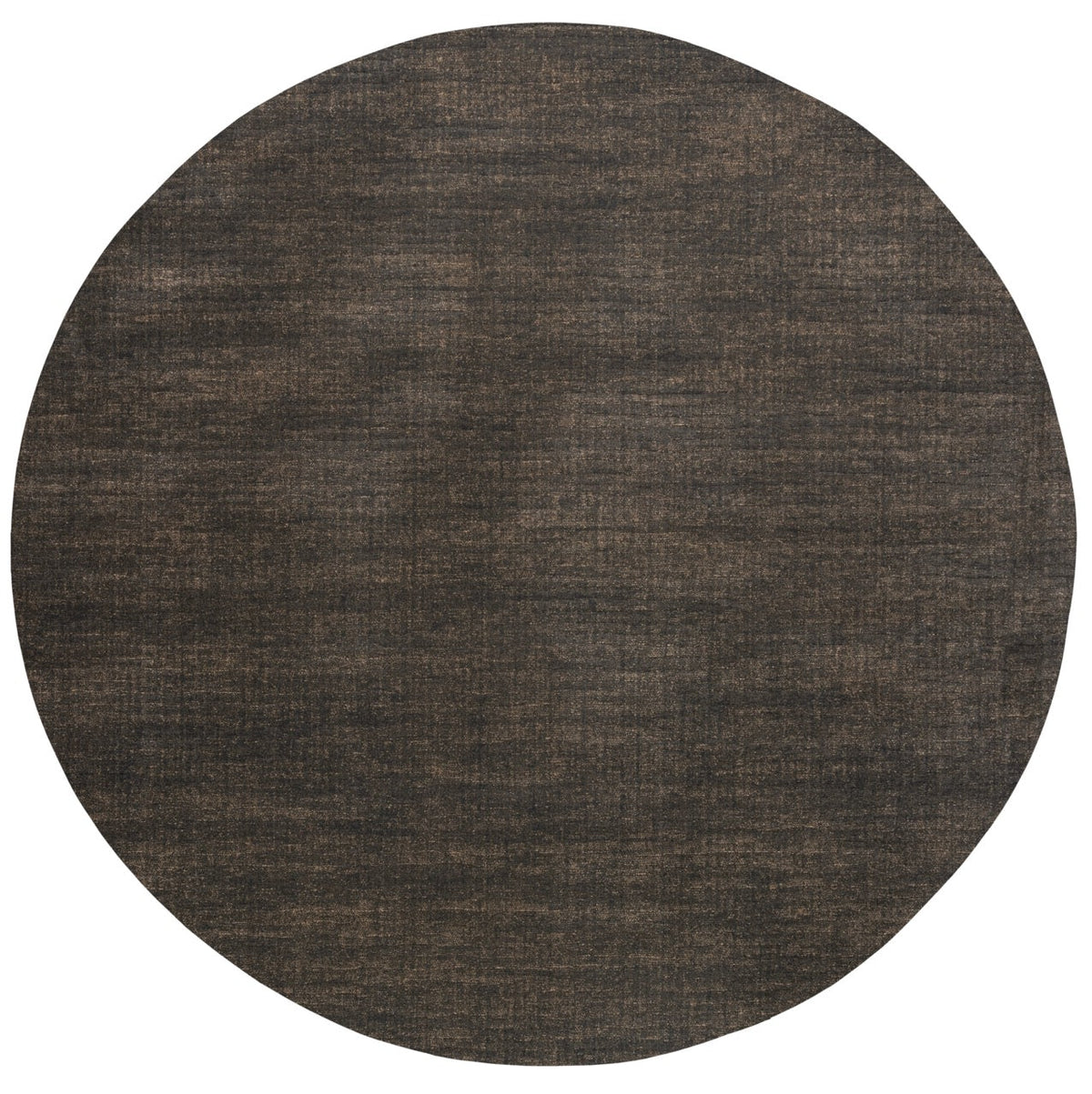 Kurzflorteppich Espresso Tapison Home Torino, rundes Format