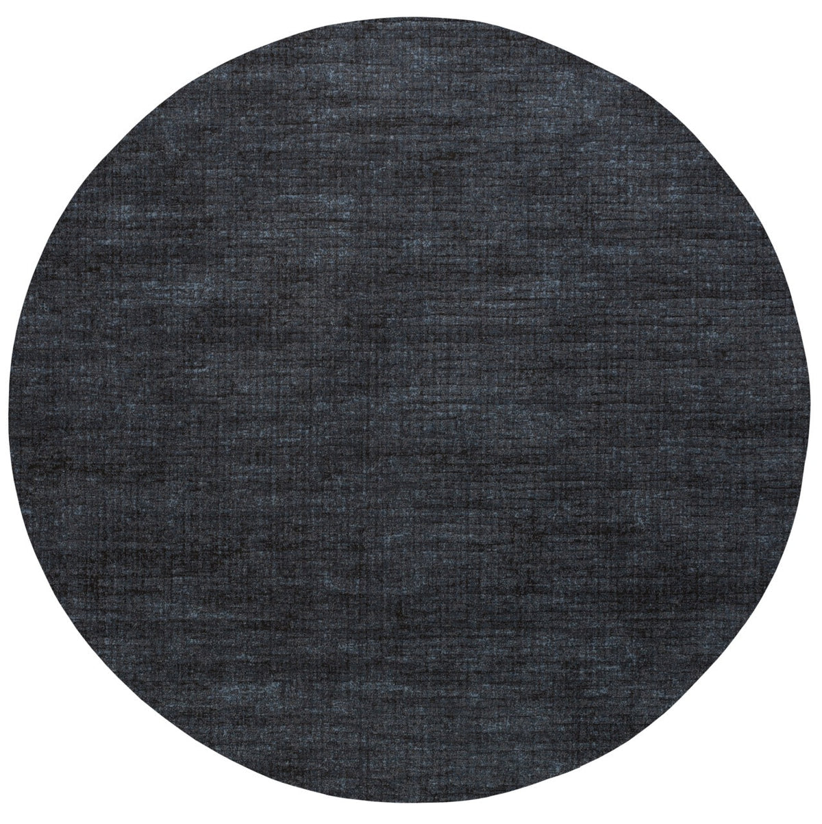 Teppich Anthrazit Blau Tapison Home Torino, rundes Format