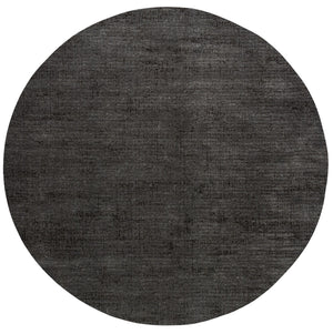 Kurzflorteppich Anthrazit Tapison Home Torino, rundes Format