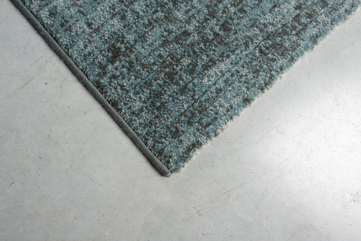 Kurzflorteppich Petrolblau Tapison Home Torino, Detail
