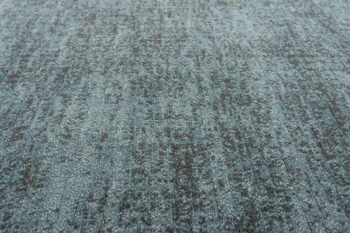 Kurzflorteppich Petrolblau Tapison Home Torino, Detail