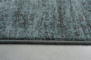 Kurzflorteppich Petrolblau Tapison Home Torino, Detail