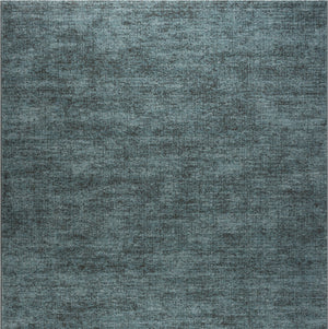 Kurzflorteppich Petrolblau Tapison Home Torino, quadratisches Format