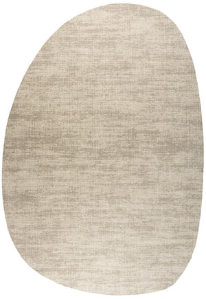 Kurzflorteppich Sandbeige Tapison Home Torino, Kieselform