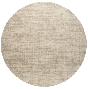 Kurzflorteppich Sandbeige Tapison Home Torino, rundes Format
