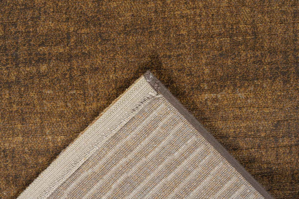Kurzflorteppich Cognac Tapison Home Torino, Detail