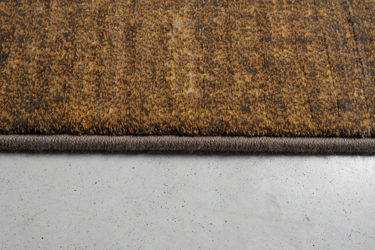 Kurzflorteppich Cognac Tapison Home Torino, Detail