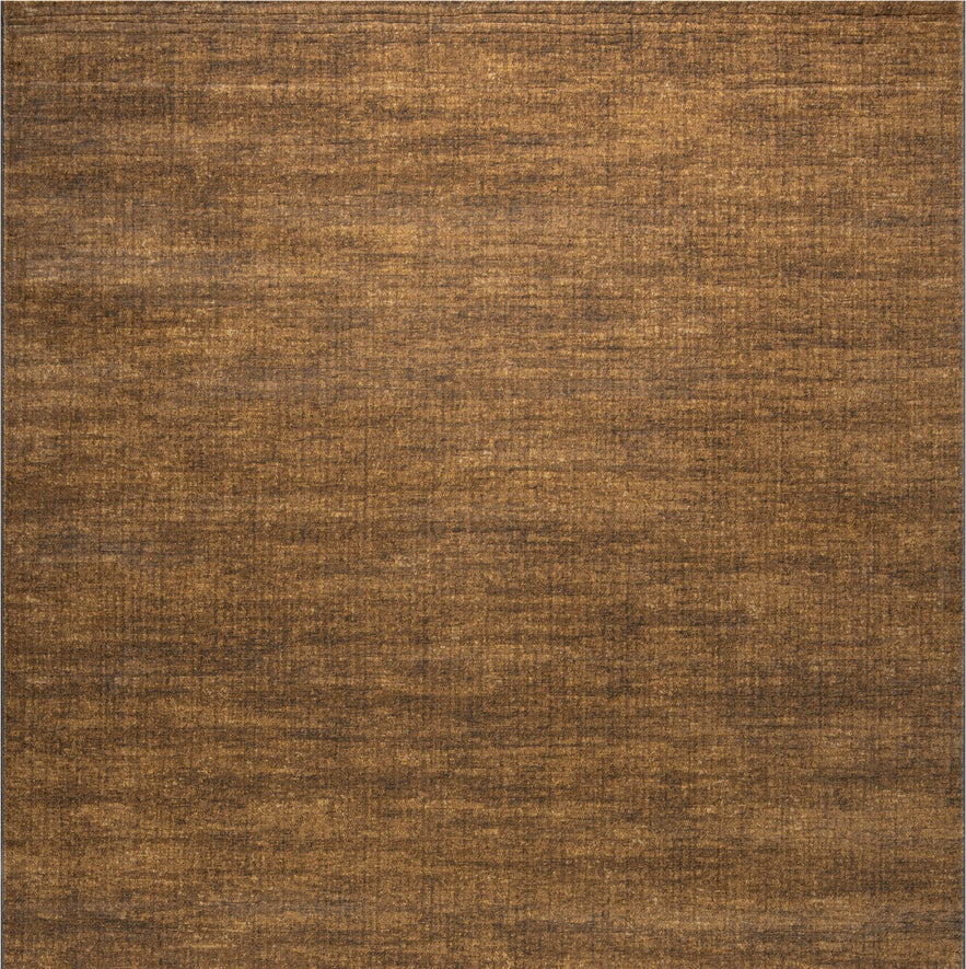 Kurzflorteppich Cognac Tapison Home Torino, quadratisches Format