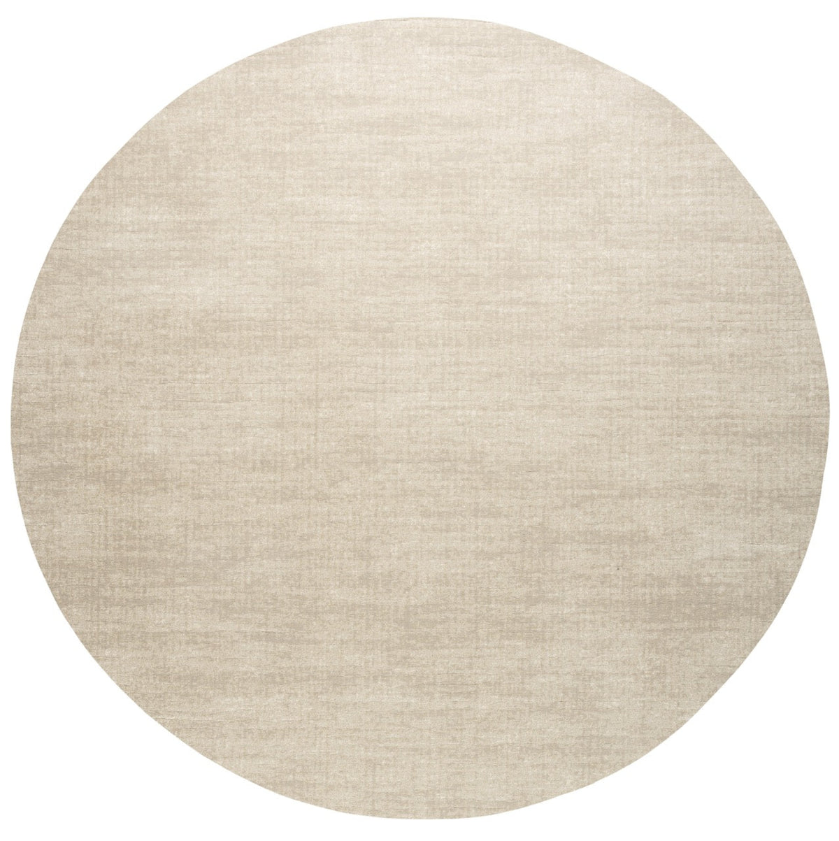 Kurzflorteppich Creme Tapison Home Torino, rundes Format