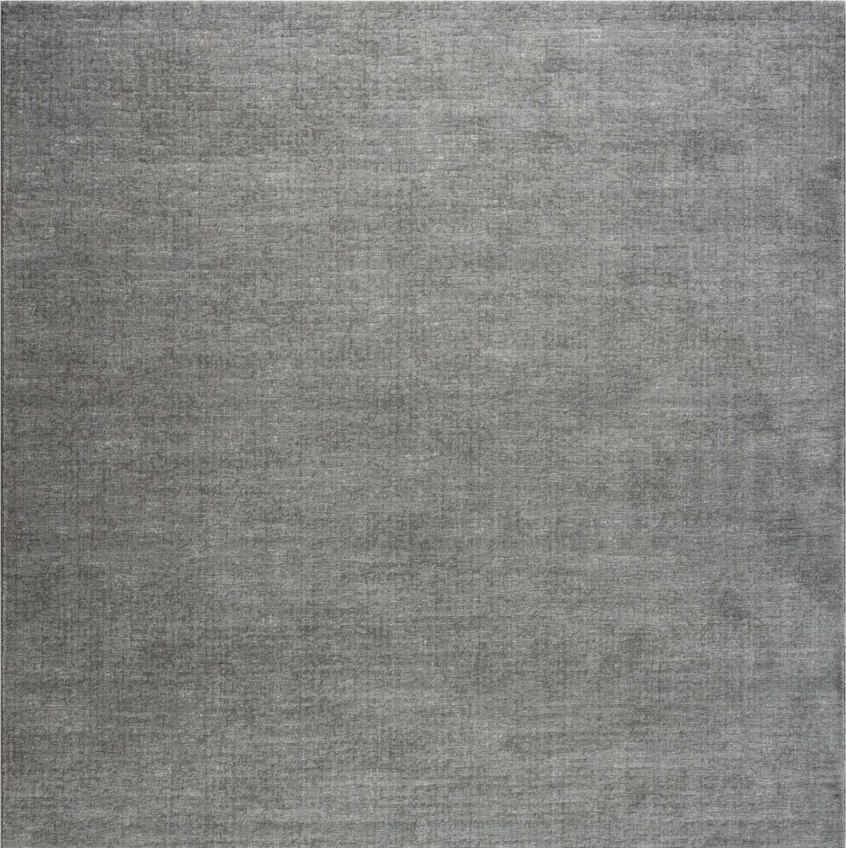 Kurzflorteppich Mittelgrau Tapison Home Torino, quadratisches Format