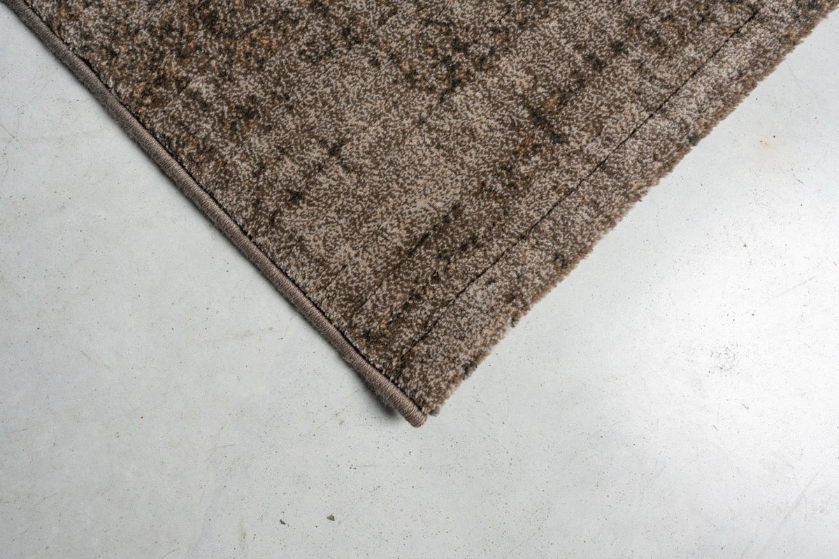 Kurzflorteppich Taupe Tapison Home Torino, Detail