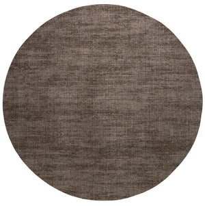 Kurzflorteppich Taupe Tapison Home Torino, rundes Format