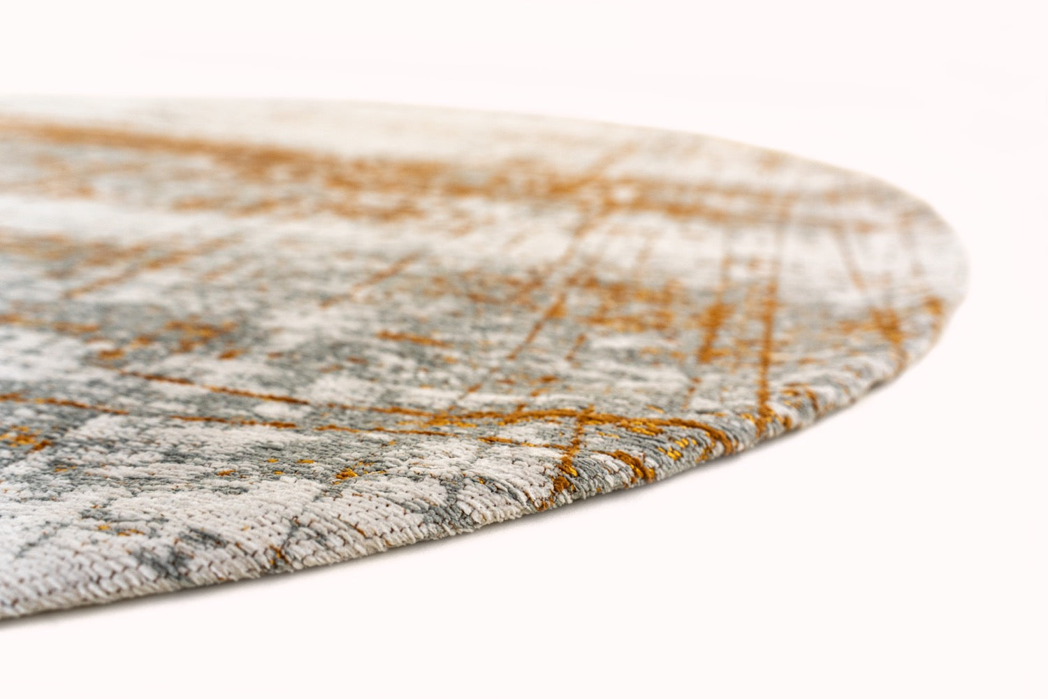 Louis de Poortere Mad Men Griff Round Columbus Gold 8419