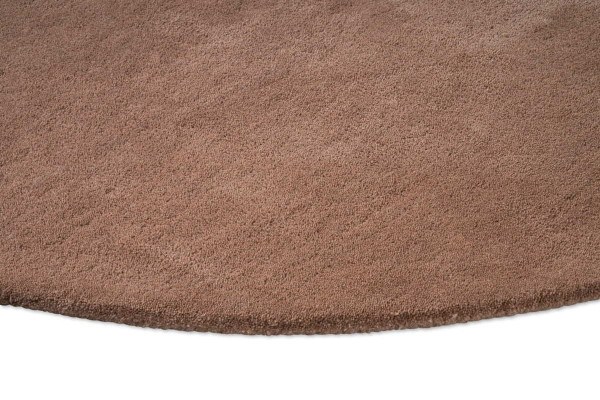 Brink & Campman Element Lane Red Teppich, Detail von Kante und Flor