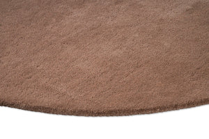 Brink & Campman Element Lane Red Teppich, Detail von Kante und Flor