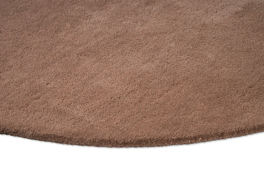 Brink & Campman Element Lane Red Teppich, Detail von Kante und Flor