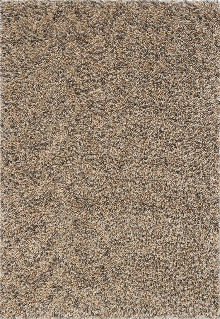 Brink & Campman Loom Natural Teppich in Beige und Creme mit Sprenkeln in Grau und Anthrazit, Draufsicht