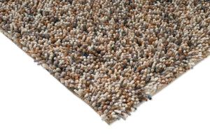 Brink & Campman Loom Natural Teppich, Detail von Ecke und Flor