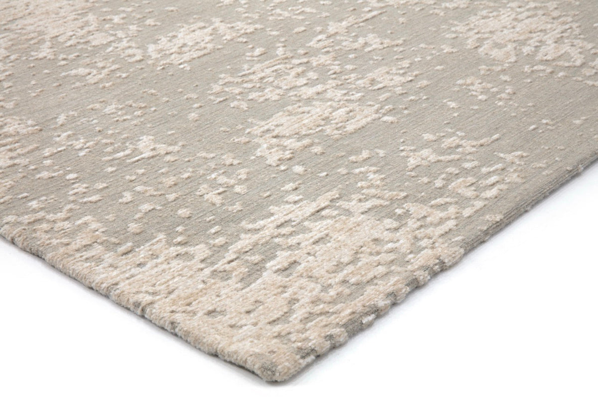 Acsento Laguna Beige Teppich, Detail von Ecke und Flor