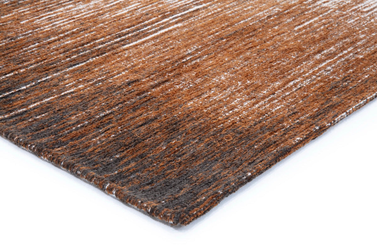 Acsento Moonshadow Noisette Teppich, Detail von Ecke und Flor, zweite Ansicht