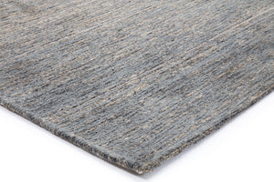 Acsento Moonshadow Green Teppich, Detail von Ecke und Flor