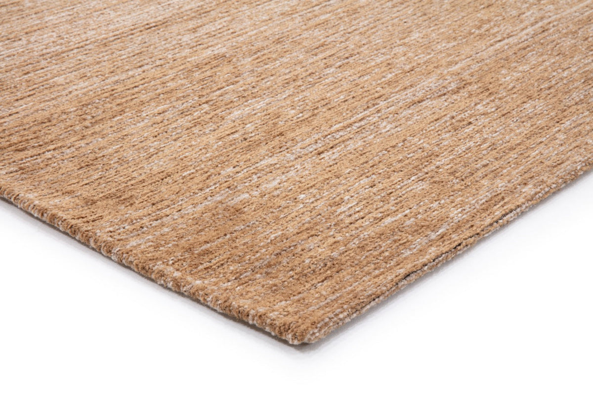 Acsento Moonshadow Noisette Teppich, Detail von Ecke und Flor