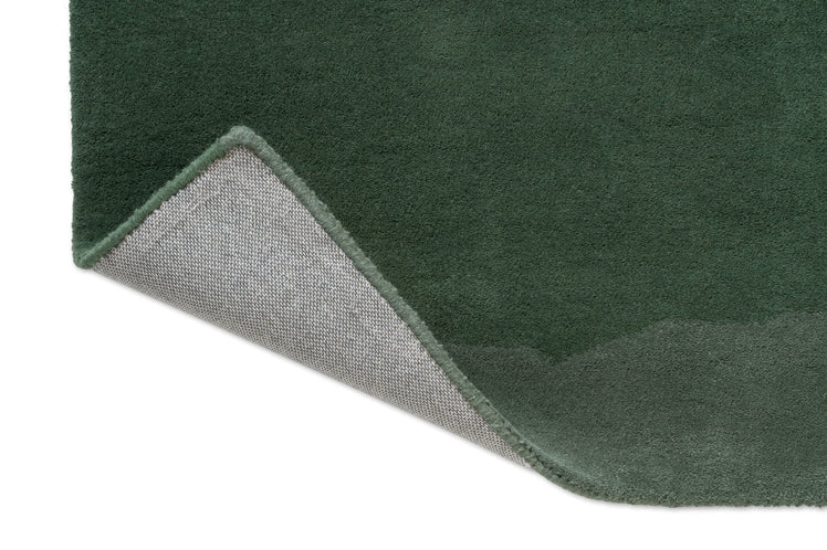 Harlequin Sedimentary Pine Teppich, Detail von umgeschlagener Ecke und Rücken