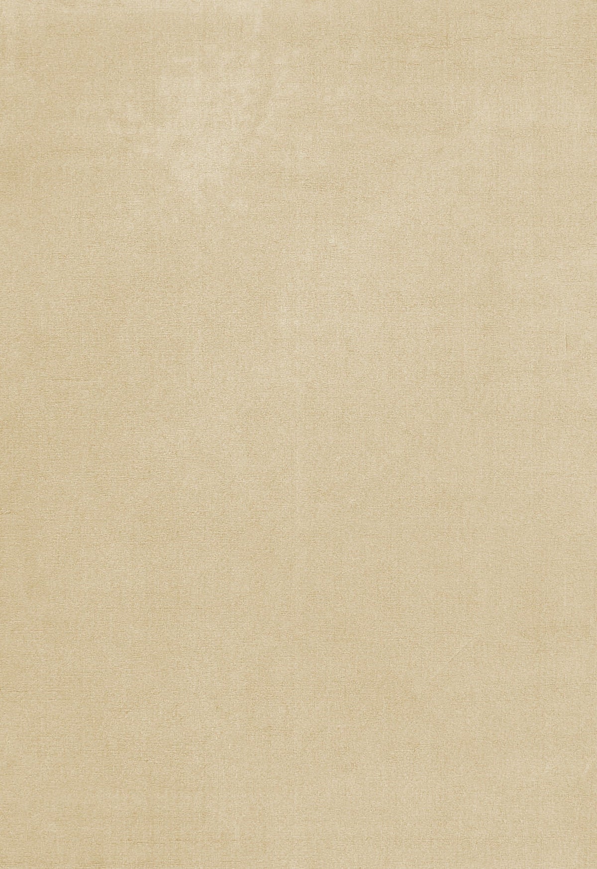 Wollteppich Gelb Layered Solid Wool Soft Yellow, Draufsicht