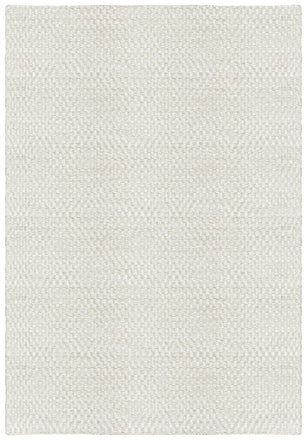 Juteteppich Weiß Layered Barley Bone White, Draufsicht