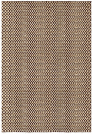 Juteteppich Braun Layered Barley Chestnut, Draufsicht