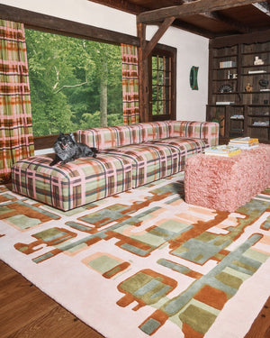 Wollteppich Layered Collina Strada Garden Pop, im Wohnzimmer