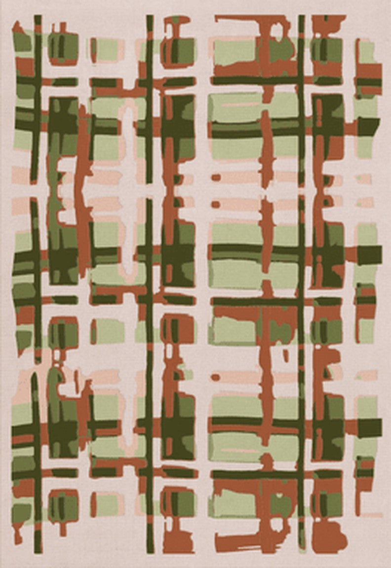 Wollteppich Layered Collina Strada Garden Pop, Draufsicht