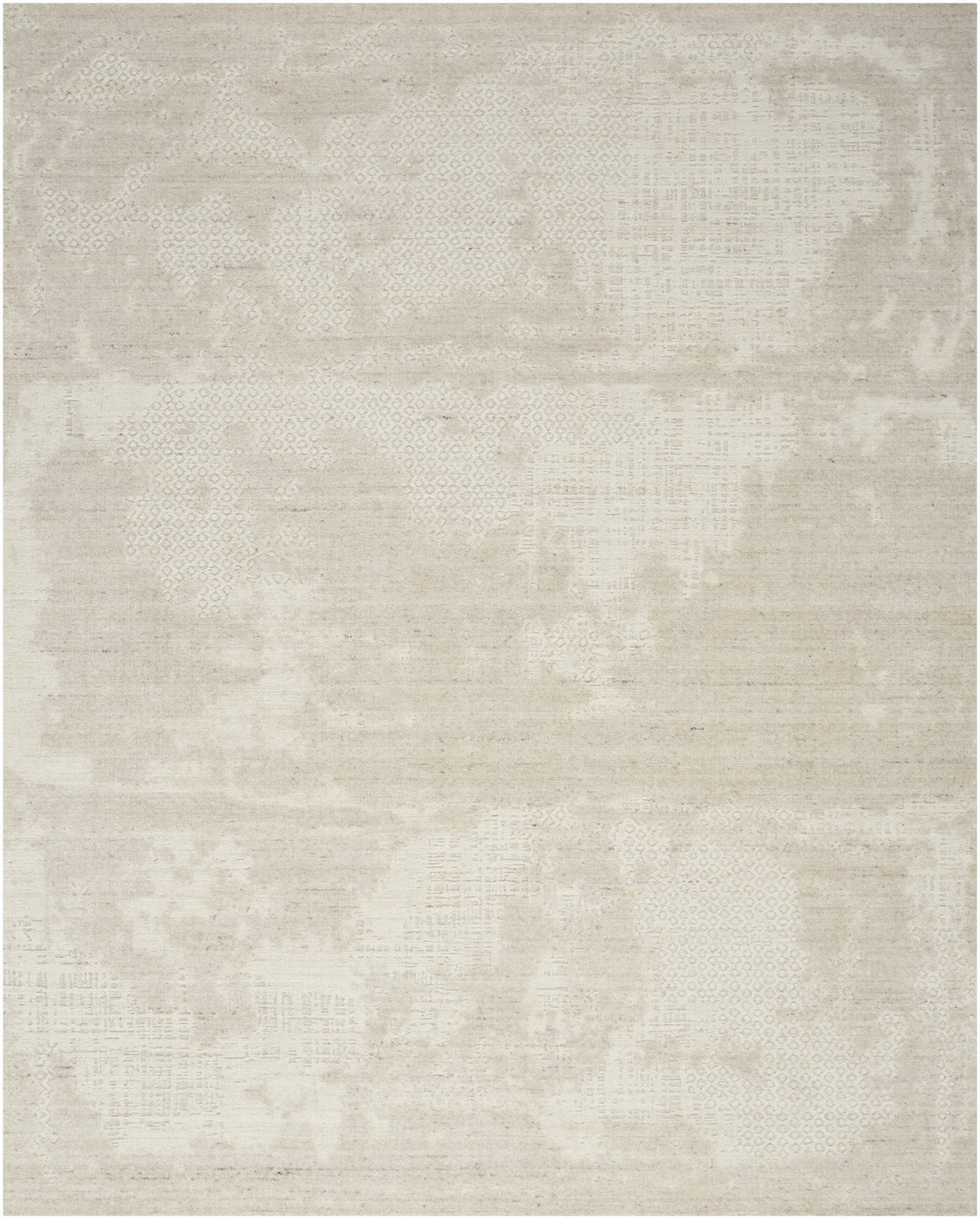 Nourison Harmony HAY07 Ivory Teppich, Draufsicht