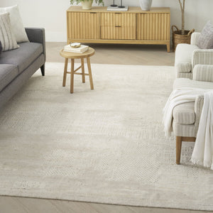 Nourison Harmony HAY07 Ivory Teppich, im Wohnraum