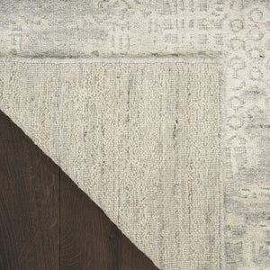 Nourison Harmony HAY04 Ivory Grey Teppich, Rückseite