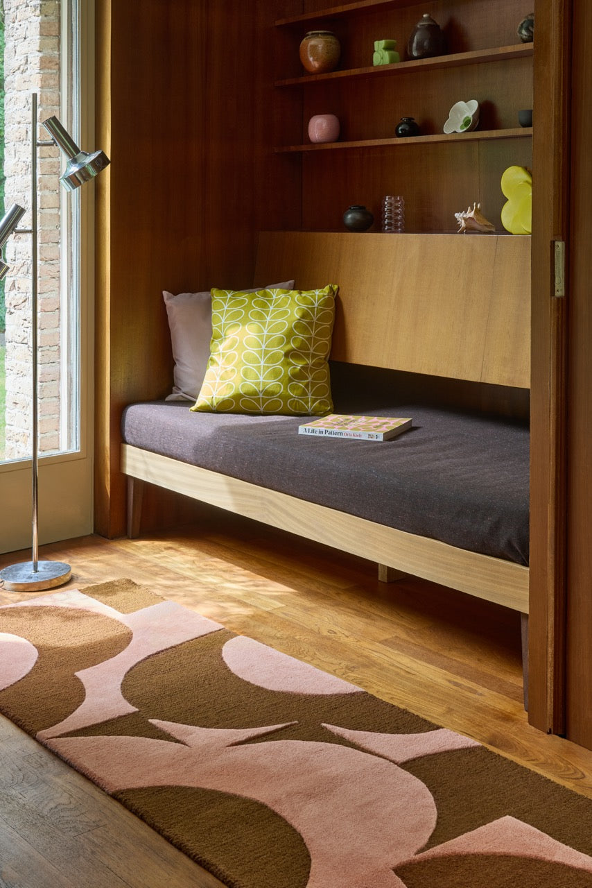 Orla Kiely Prism Flower Pink Terracotta 158002