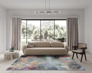 Teppich Pastell mehrfarbig Tapison Home Torino, im Wohnraum