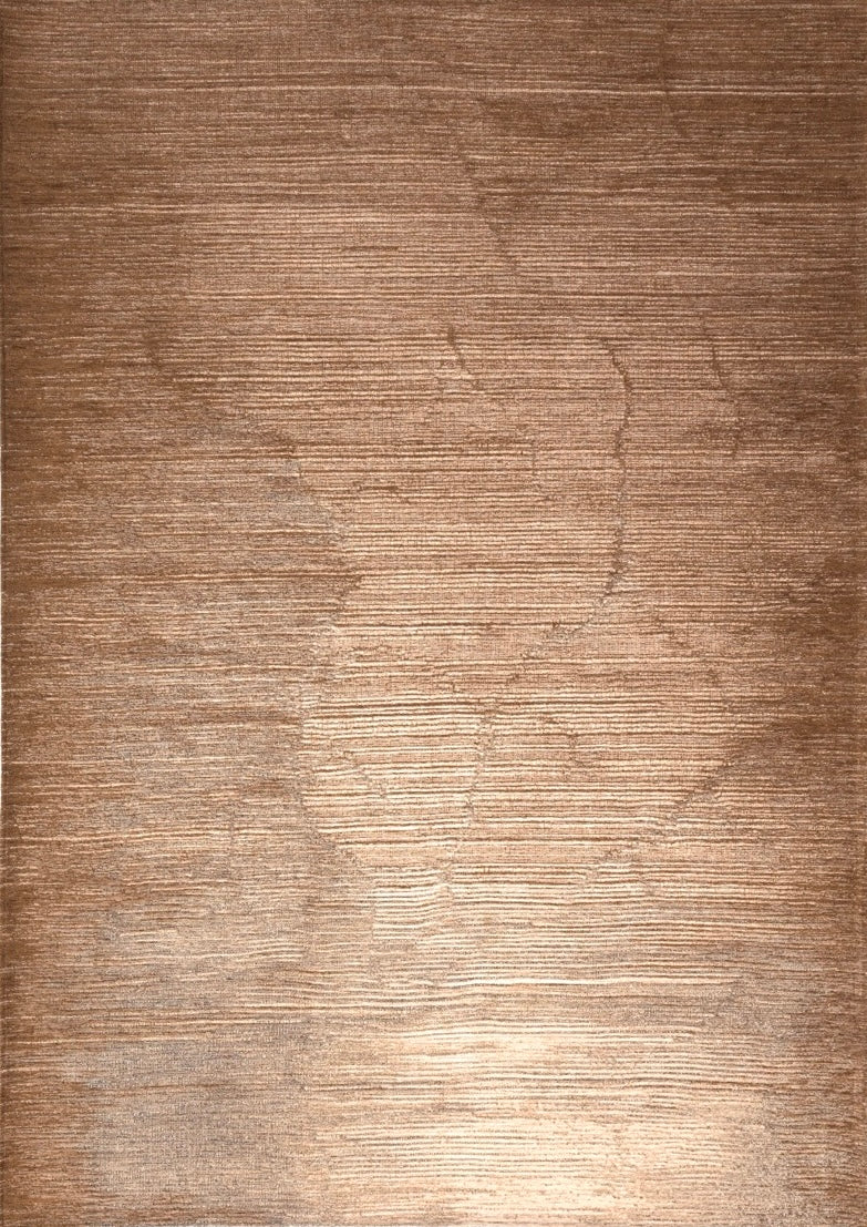 Acsento Moonshadow Noisette Teppich in Haselnussbeige und Hellbraun, Draufsicht