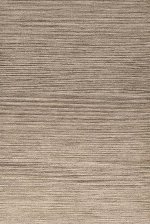 Acsento Origin Green Teppich in Salbeigrün mit Streifen in Khaki und Grau, Draufsicht