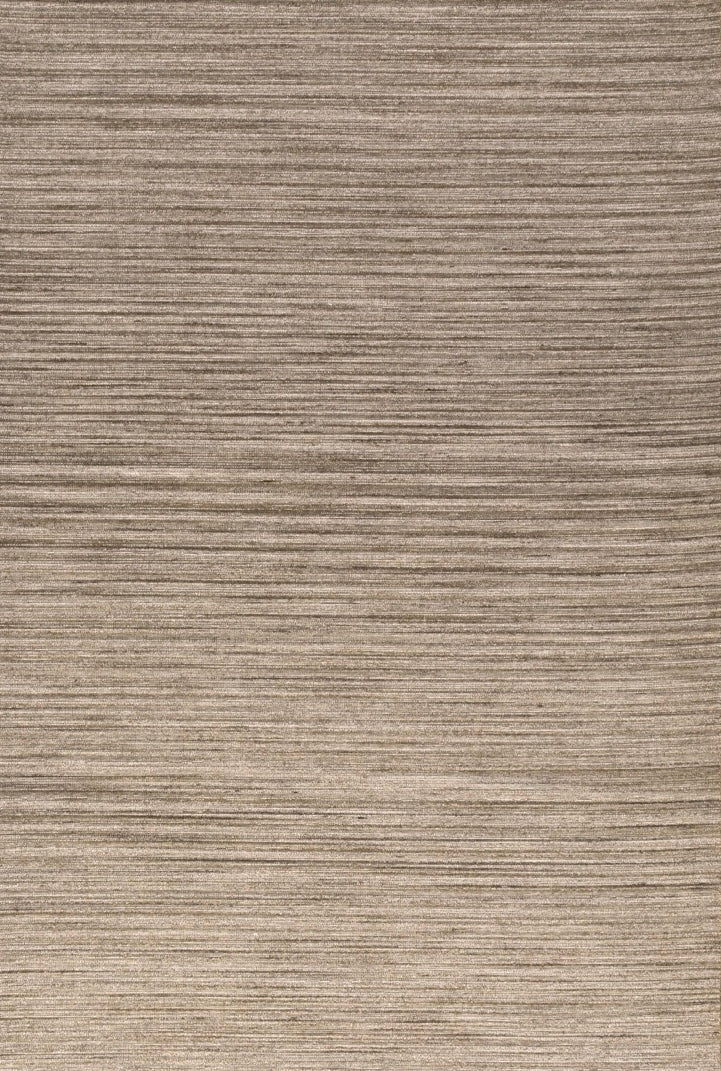 Acsento Origin Green Teppich in Salbeigrün mit Streifen in Khaki und Grau, Draufsicht
