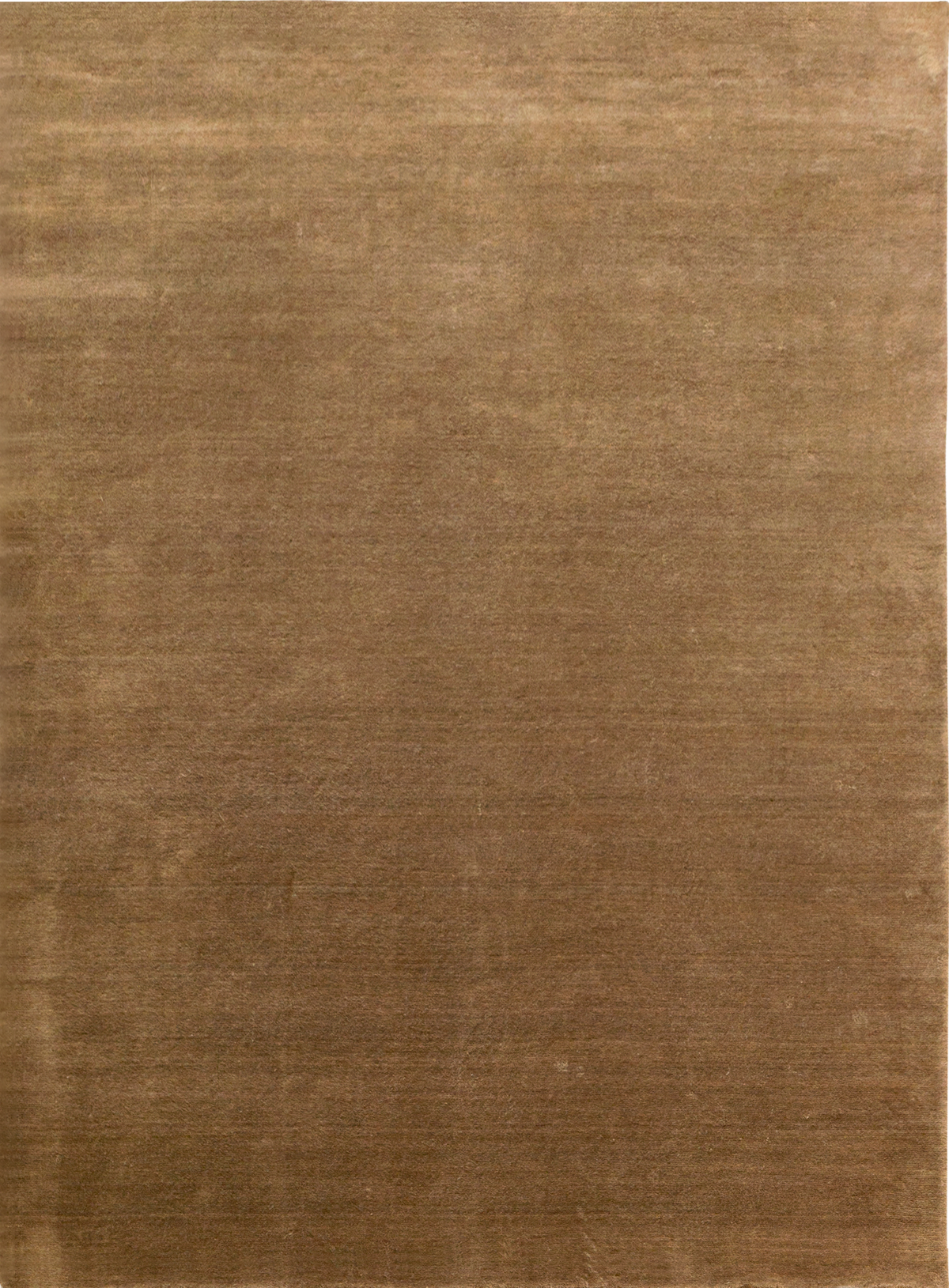 Massimo Earth Bamboo Camel Wollteppich, Draufsicht