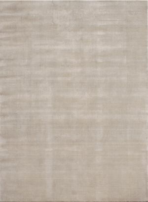 Massimo Earth Bamboo Soft Grey Wollteppich, Draufsicht