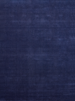 Massimo Earth Bamboo Vibrant Blue Teppich, Draufsicht